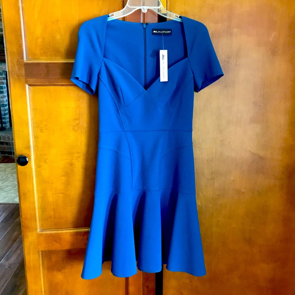 NWT Jill Jill Stuart Fitted Flare Dress